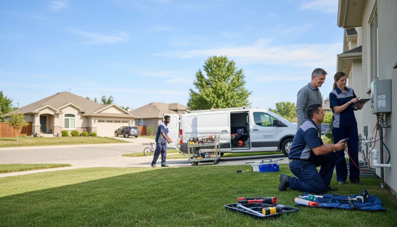 Tankless water heater service in Aberdeen, WA